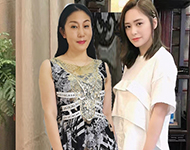 阿娇与高洁合影